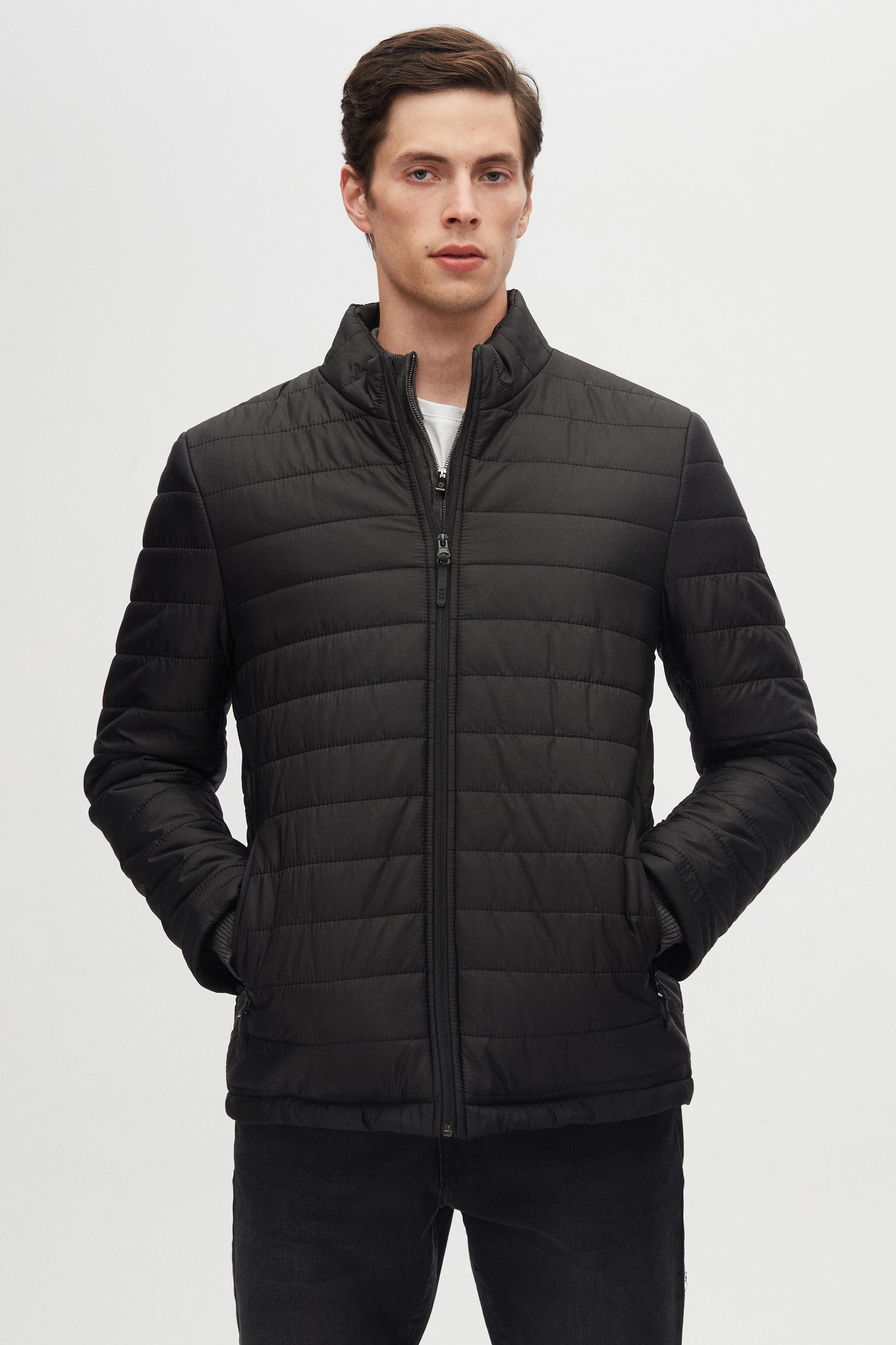 DS DAMAT SLIM FIT MONTE - NERO