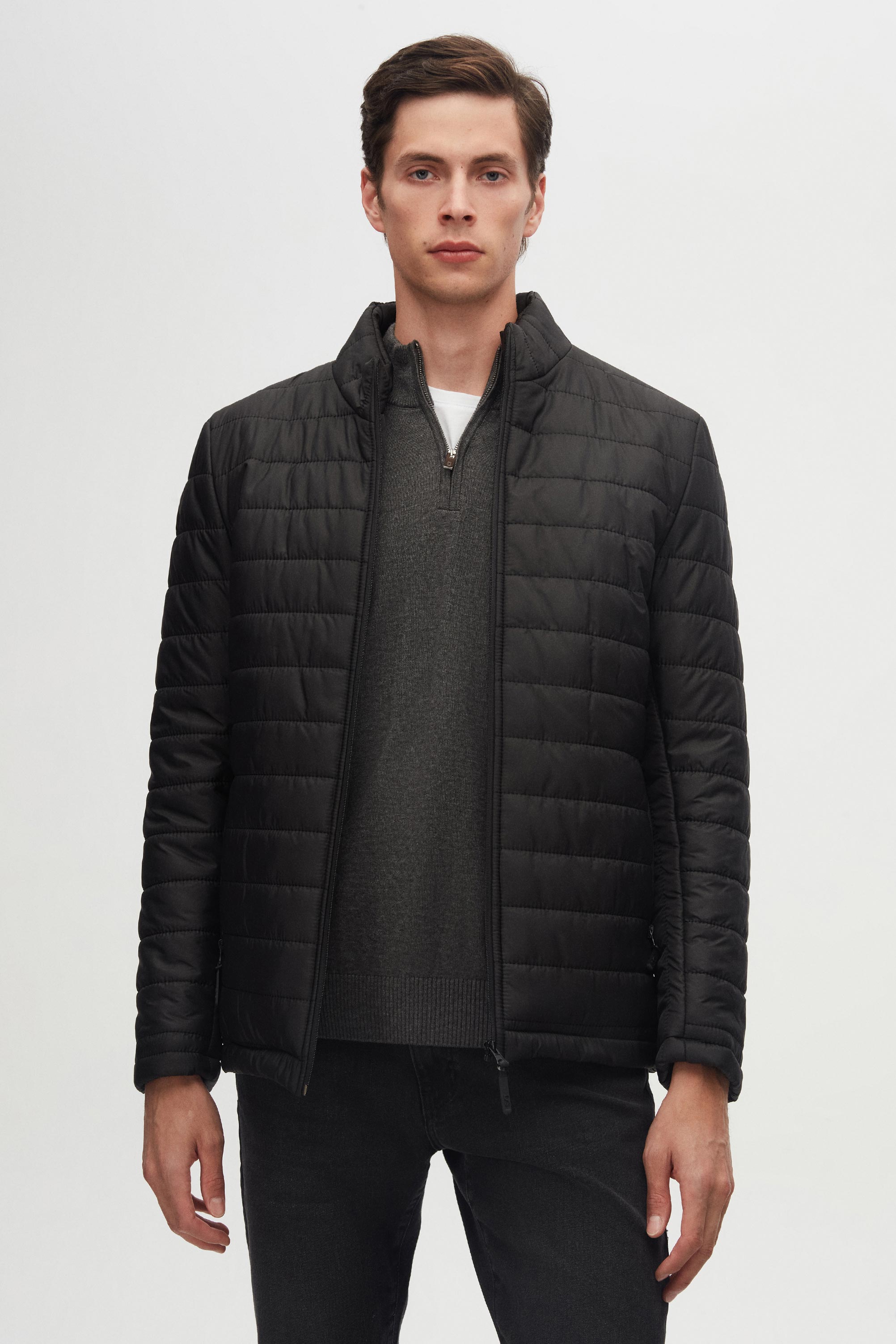 DS DAMAT SLIM FIT MONTE - NERO