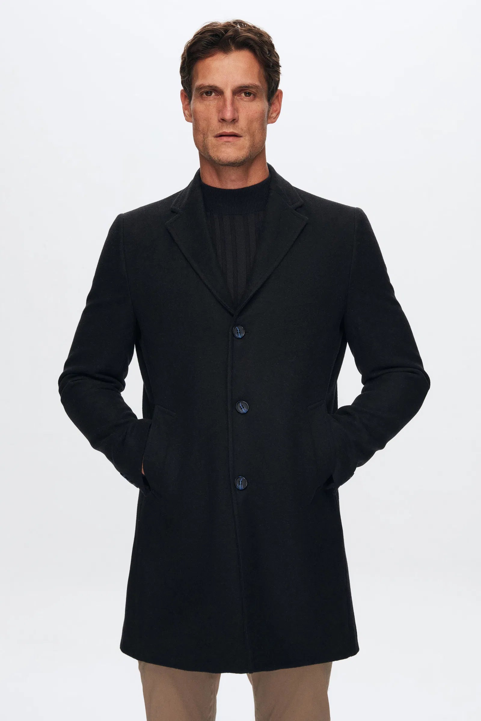 DS DAMAT REGULAR FIT GIACCHE - blu navy