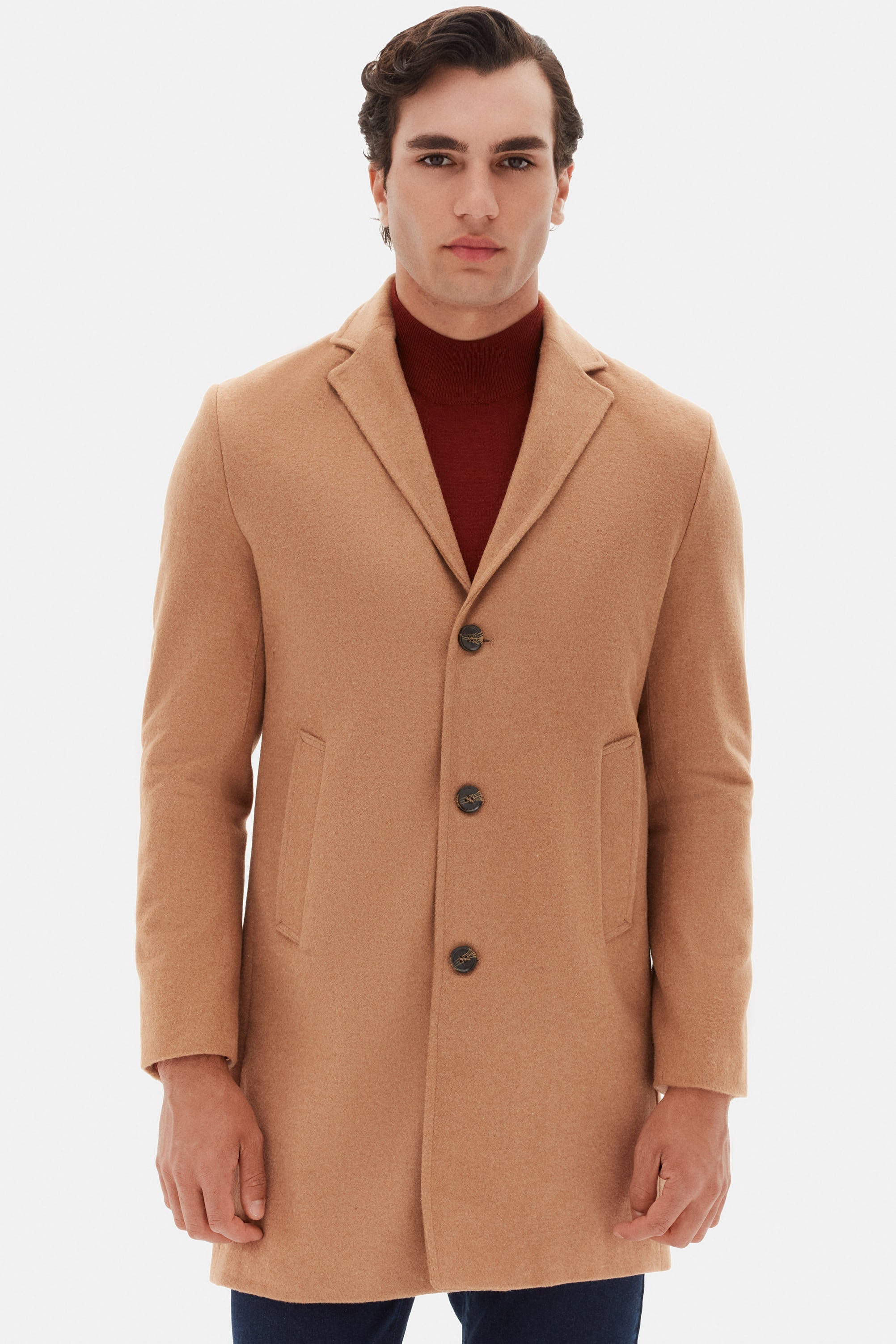 DS DAMAT REGULAR FIT GIACCHE - BEIGE SCURO