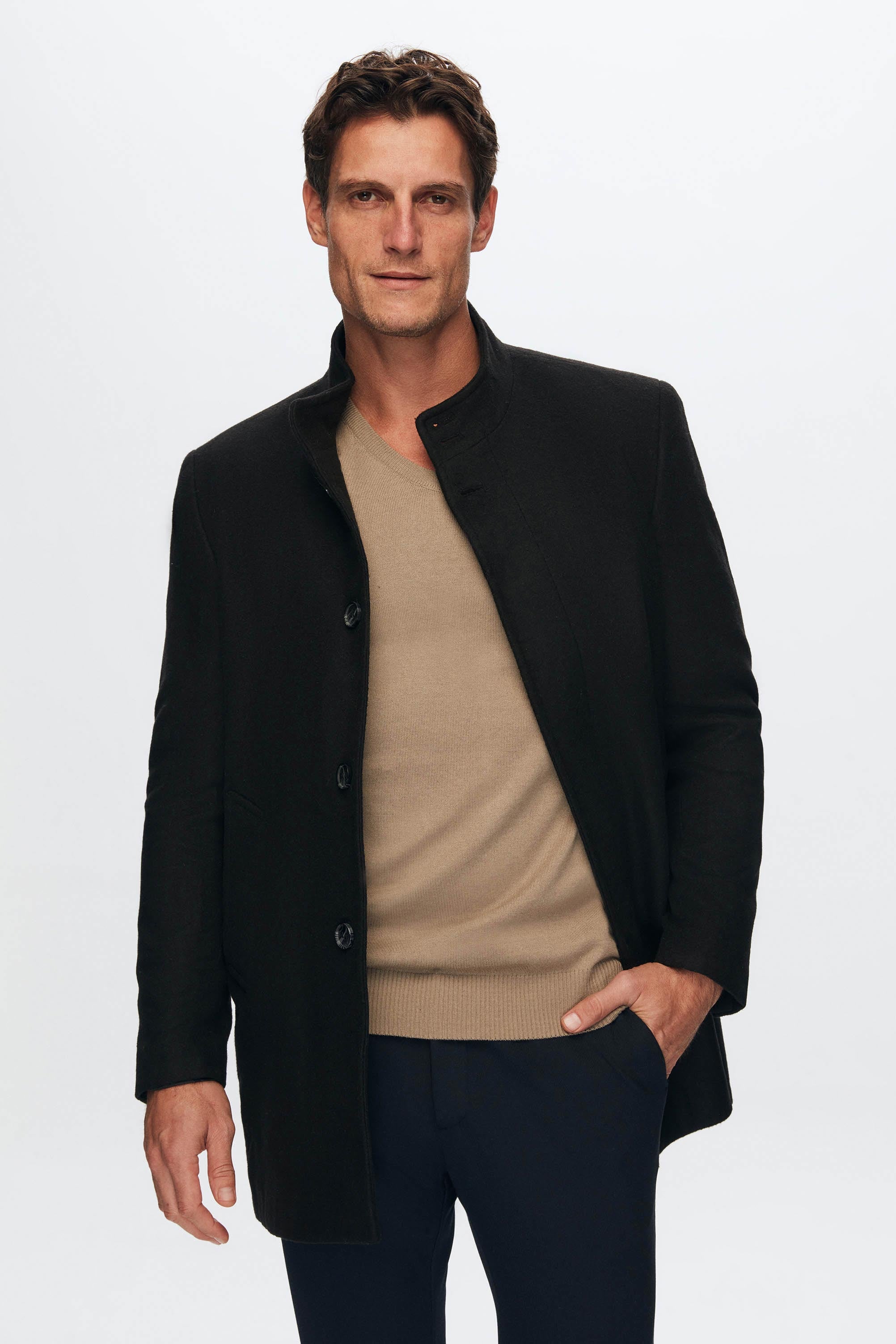 DS DAMAT REGULAR FIT GIACCHE - NERO