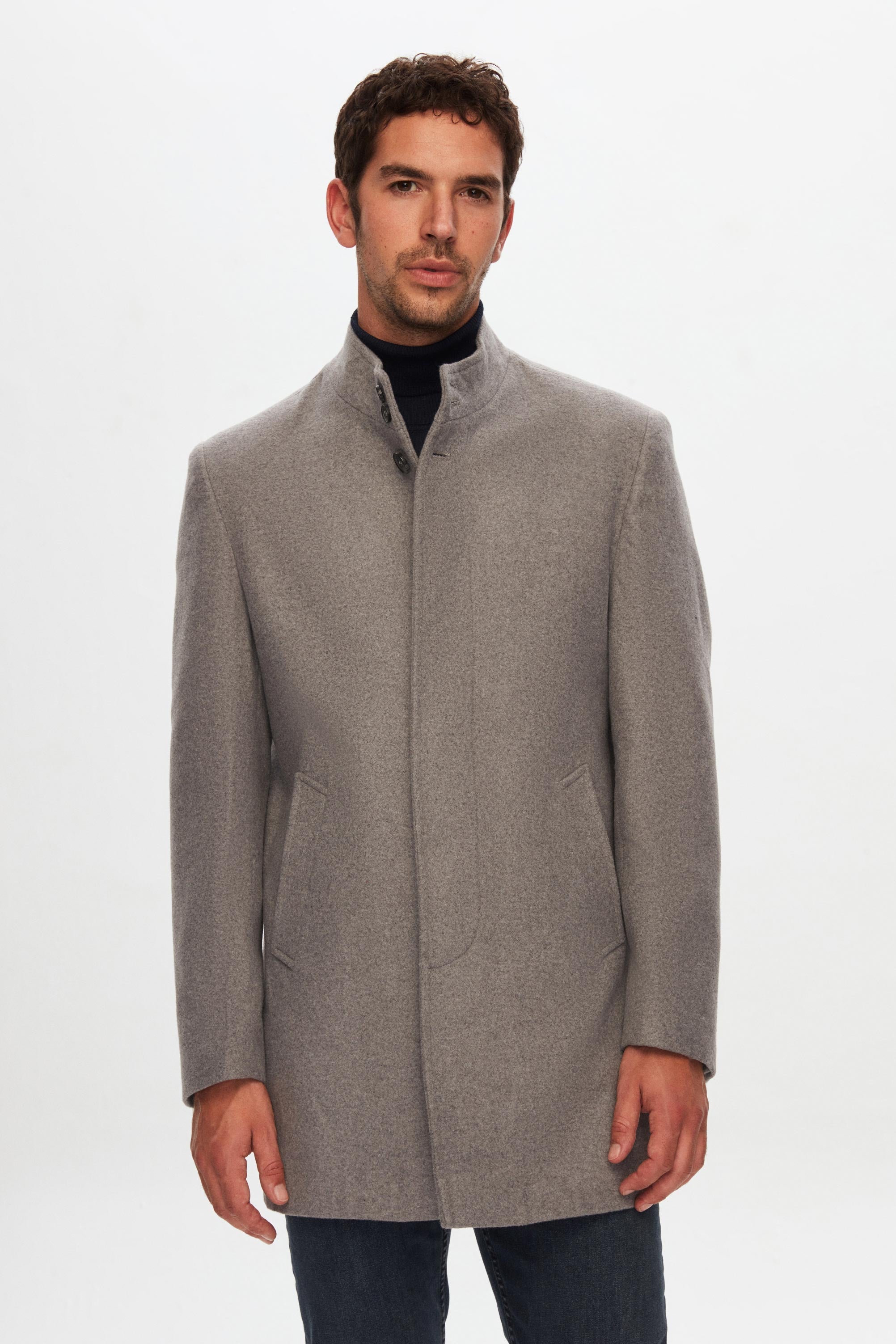 DS DAMAT REGULAR FIT GIACCHE - GRIGIO