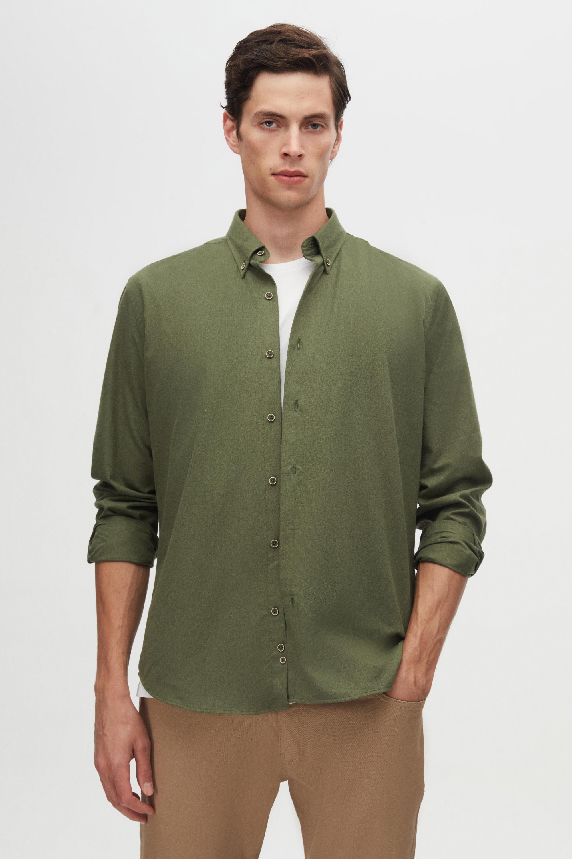 DS DAMAT REGULAR FIT SHIRT - CACHI