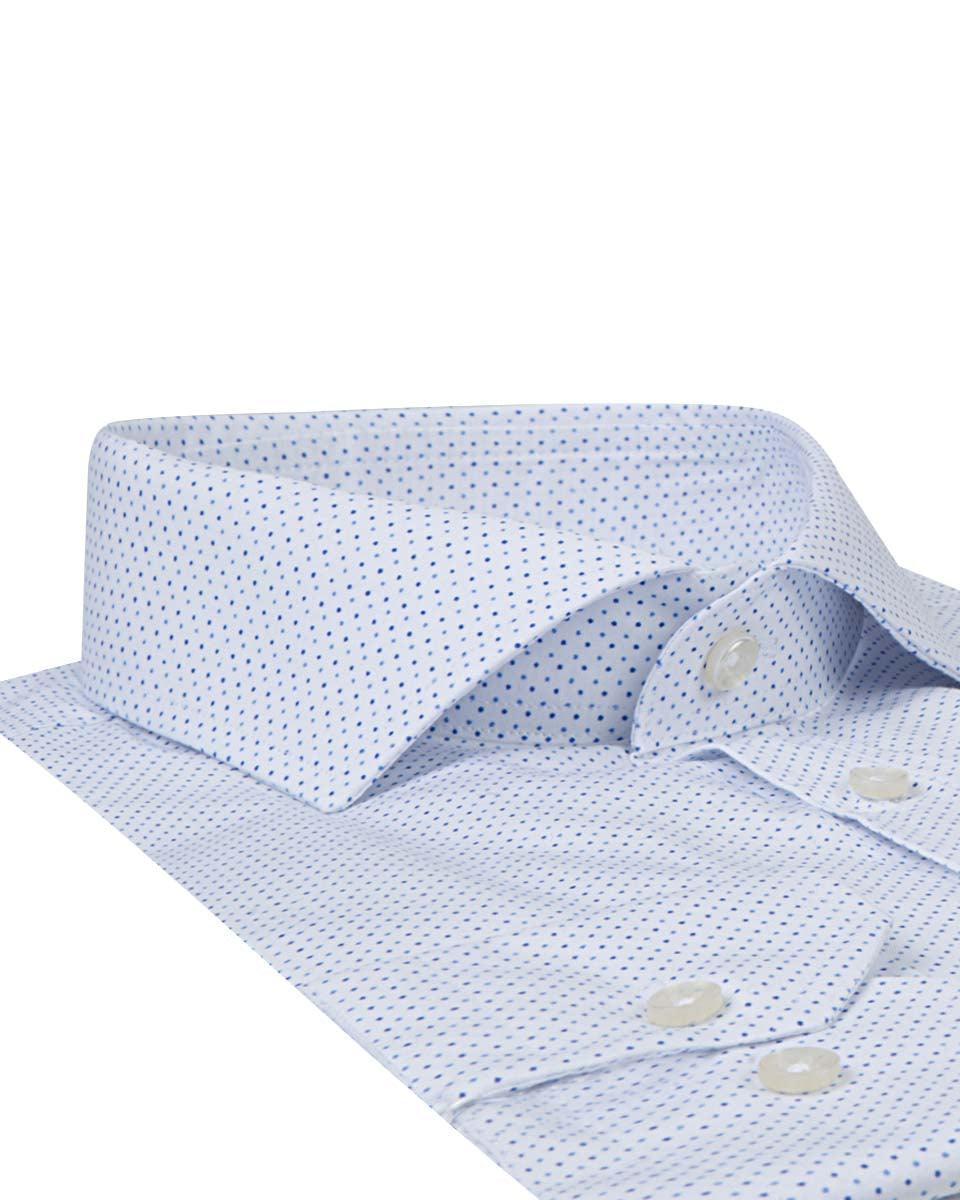  Camicia Fantasia Ds Damat Uomo Bianco - 2