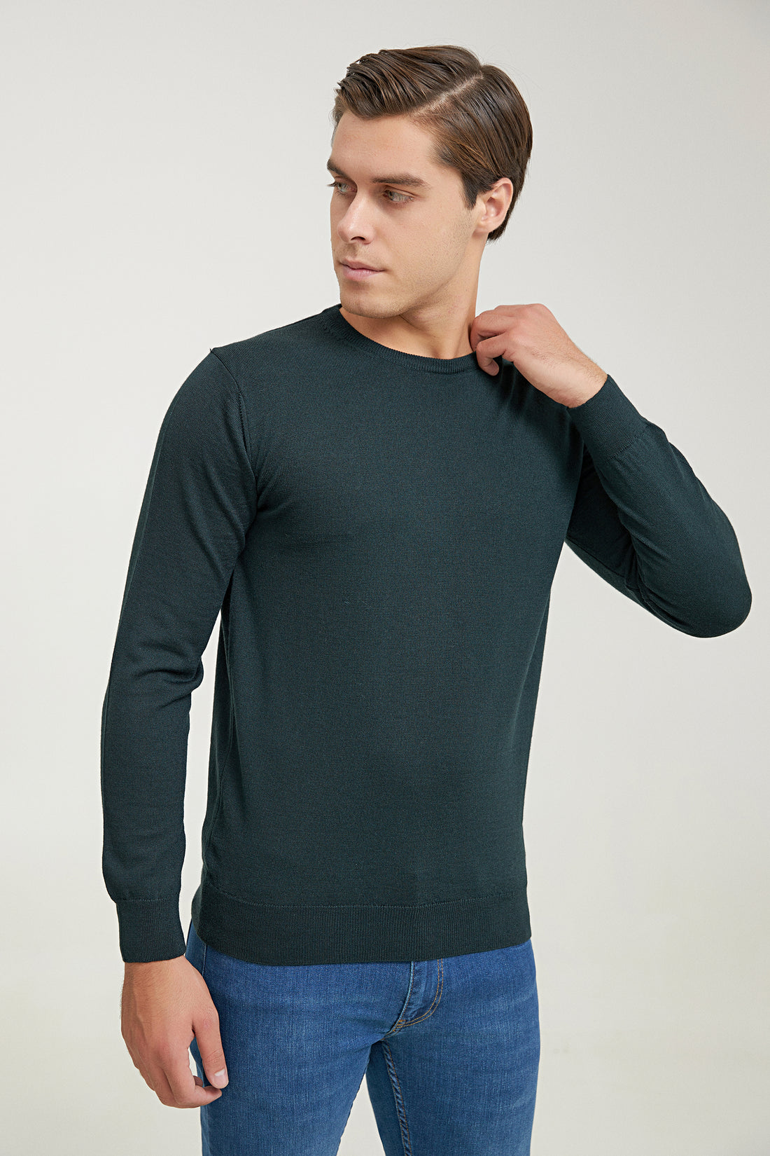  Maglione Ds Damat Uomo Verde - 5