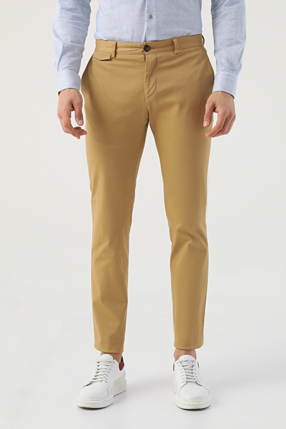  Pantaloni Chino Twn Uomo Marrone - 2